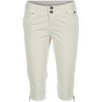 DDP TERMI women\'s Cropped trousers in white