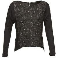 ddp ina womens long sleeve t shirt in black