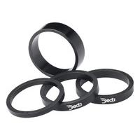 Deda - Alloy Spacer 1-1/8 with Deda Logo Black 10mm