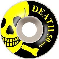 Death Skull Yellow 50mm Wheels