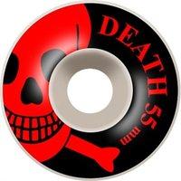 death skull red 55mm wheels