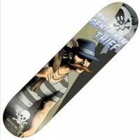 Death Patrick Melcher Gentleman Thief Supervillain Skateboard Deck