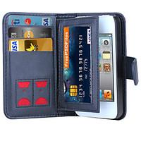 DE JI Magnetic 2 in 1 Luxury Leather Wallet Case Flip CoverCash SlotPhoto Frame Phone Case for iPhone 4/4S