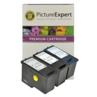 Dell KX701, KX703 (Series 11) Compatible Black x 2 & Colour x 1 Standard Capacity Ink Cartridge Pack