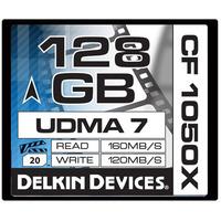 Delkin 128GB 1050X UDMA 7 Cinema Compact Flash