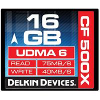 Delkin 16GB 500X UDMA 6 Compact Flash