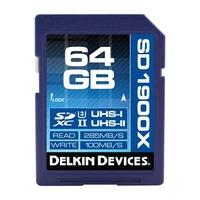 Delkin 64GB 1900x USH-II SDXC Memory Card