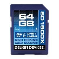 delkin 64gb 1900x ush ii sdxc memory card