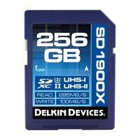 delkin 256gb 1900x ush ii sdxc memory card