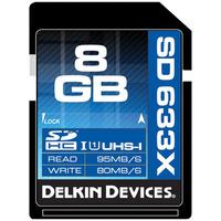 Delkin 8GB Elite UHS-I 633X SDHC Card
