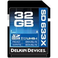 Delkin 32GB Elite UHS-I 633X SDHC Card