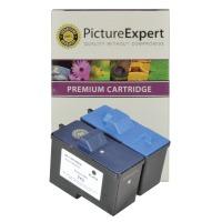 Dell 7Y743 / 7Y745 Compatible Black & Colour Ink Cartridge Pack