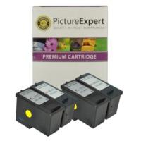 Dell CH828 / CH829 Compatible Black & Colour Ink Cartridge 4 Pack