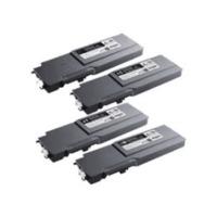 Dell 593-11115/18/17/16 (BK/C/M/Y) Original High Capacity Toner Cartridge Multipack