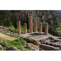 Delphi, Arachova and Saint Lucas Monastery Tour from Athens