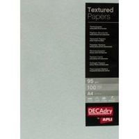 Decadry 95gsm Textured Blue A4 Parchment Paper - 100 Sheets