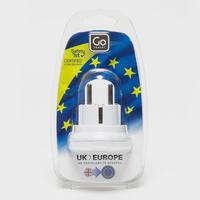 Design Go UK-EU Adaptor, White