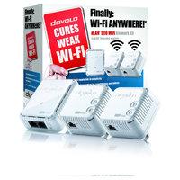 devolo dlan 500 wifi triple powerline network kit