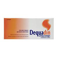 Dequadin 0.25mg lozenges 40