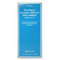 dermal psoriderm emulsion 40 wv bath additive 200ml