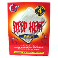 deep heat patch 4 pack