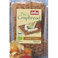 Delba Bio Crispbread Spelt-Onion 200g