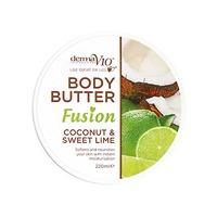 dermav10 body butter fusion coconut lime 220ml