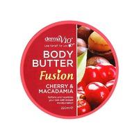 DermaV10 Body Butter Fusion Cherry & Macadamia 220ml