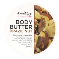 DermaV10 Body Butter Brazil Nut 220ml
