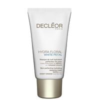 decleor hydra floral white petal skin perfecting hydrating sleeping ma ...
