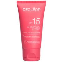 decleor aroma sun expert protective anti wrinkle cream for face spf15  ...