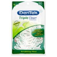 dentek trpl clean floss picks