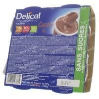 Delical Crem Dessert Hp-Hc Cacao Without Sugar 500 g