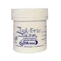 Deba Zn Forte Comp 45Mg 50 St Ta...