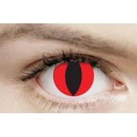 Devil 3 Month Halloween Coloured Contact Lenses (MesmerEyez XtremeEyez)