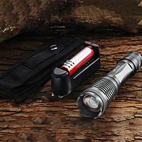 Details about CREE XM-L T6 LED 2200lm Flashlight 18650 Battery Charger Holster
