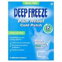 Deep Freeze Pain Relief Cold Patch 4s