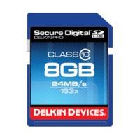 Delkin SDHC Pro 8GB Class 10 163x (D-CSDHC008)