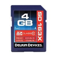 Delkin SDHC Pro 4GB Class 10 163x (DDSDPRO3-4GB)