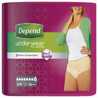 depend underwear super for women smallmedium multipack x12