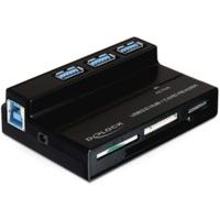 DeLock USB 3.0 Hub & Card Reader (91721)