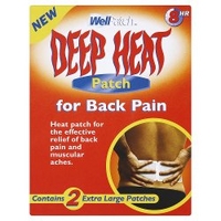 Deep Heat Well Patch Extra Large Patch for Back Pain x 2