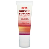 Deep Heat - Muscle Rescue Neck and Shoulder Cream - 50g