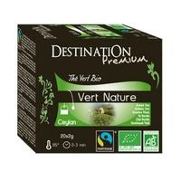 Destination Org Tea Bags Green Nature FT 20 Sachet (1 x 20 sachet)