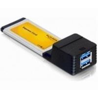 delock express card 2x usb 30 66227