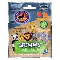 Defenders of Wildlife Gummy Multivitamin Supplement with Vitamin C 14 gummies