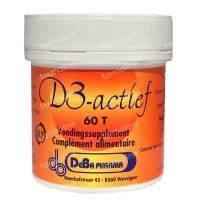 Deba D3-Actif 15mcg 60 St Tablets