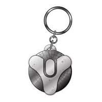 Destiny Logo On Heavy Moulded Keychain Metal