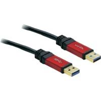 DeLock Cable USB 3.0-A male / male 1 m Premium (82744)