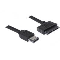 DeLock eSATA Cable Power over eSATA 1m (84414)